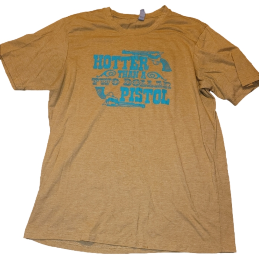 Next Level HOTTER THAN A TOW DOLLAR PISTOL tee - Large